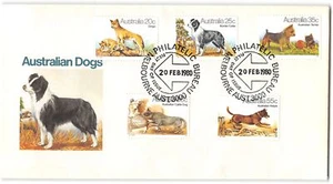Australia #727-731 Dogs FDC, 1980 - Picture 1 of 1