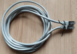 CAT 5E Patch Kabel RJ45 Netzwerkkabel Ethernet LAN DSL rund 3m - Bild 1 von 2