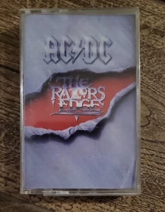 AC/DC “The Razors Edge” Cassette Tape - Picture 1 of 5