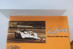DAN GURNEY #1 McLAREN M8B HIGH WING CAN AM RACING GMP 1:43 NEW LIMITED EDITION - Picture 1 of 5