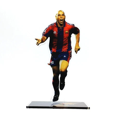 Ronaldo Figure - Ronaldo's Career Path in Barca Football Legend Ornament Cover