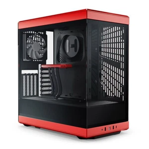 Hyte Y40 Midi Tower, Tempered Glass - schwarz /rot - Bild 1 von 4