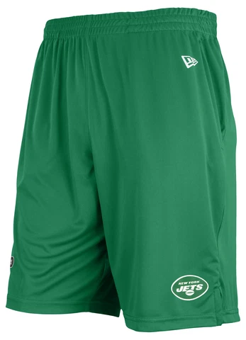 New Era NFL Men's New York Jets Ground Running Performance Casual Shorts Cover