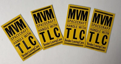 4 Extremely Rare MVM Mariner Venus Mercury NASA Stickers Mariner 10 - Image 1 of 4