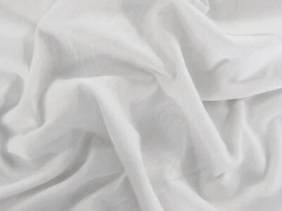 LEINEN VISKOSE Stoff leicht weich elegant Kleider Hosen WEISS EUR 12,98/m - Bild 1 von 2