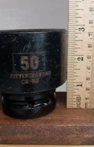 Pittsburgh Pro CR-MO 50mm Impact Socket 6 Point 1" Drive - Bild 1 von 14