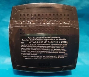BeautiControl Perfecting Wet Dry Finish Foundation N1 Newest Packaging! 20166 - Picture 1 of 1