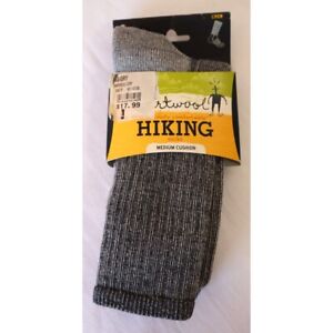 Smartwool Crew Hiking Socks Medium Cushion Gray Large NWT