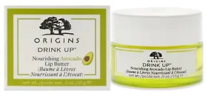 Origins Drink Up Avocado & Natural Oil Butter Lip Balm .5 oz Full Size New - Picture 1 of 1