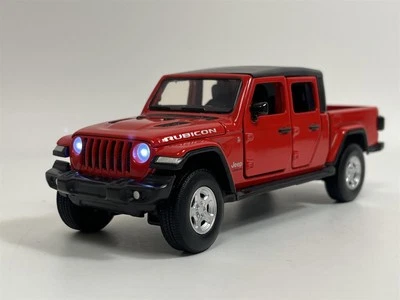 Jeep Gladiator Red LHD Tayumo 1:32 Scale Lights Only 32130001D - Image 1 of 4