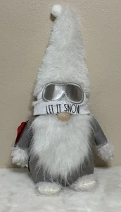 Rae Dunn Let It Snow Plush Weighted Christmas Holidays 26 Inch NEW - Picture 1 of 8