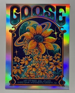 Goose The Band Konzert Poster Alpharetta GA 2025 S/N Official Silkscreen *FOIL* - Bild 1 von 17