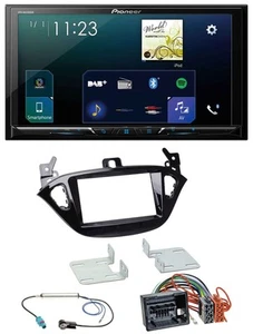 Pioneer MP3 Bluetooth USB 2DIN DAB Autoradio für Opel Adam ab 13 Corsa E ab 15 - Bild 1 von 10