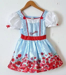 Dorothy Wizard Of Oz Costume Girls Age 7-8 Dorothy Fancy Dress Outfit - Picture 1 of 14