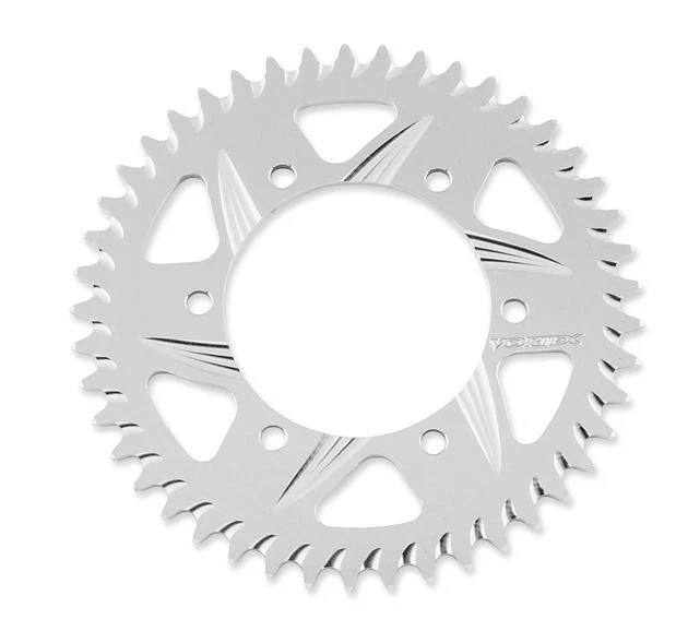 Vortex Aluminum Rear Sprocket 44T 520 Silver #435-44 for Yamaha/Kawasaki/Suzuki Foto 1 de 1