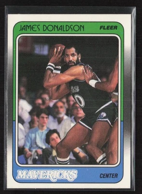 1988-89 Fleer #29 James Donaldson - NM/MT+ Set Break! - Image 1 of 2