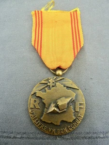 Frankreich Medaille, Bronze Abzeichen der Widerspenstigen - Bild 1 von 8