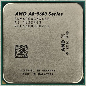 AMD A8-9600 Quad Core ''Bristol Ridge'' Processor 3.1 - 3.4 GHz, FM2, 65W CPU - Picture 1 of 3
