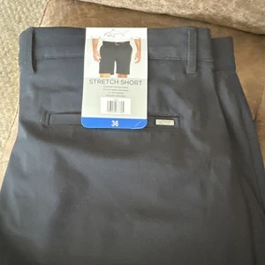 New GREG NORMAN Men's Black Lightweight Stretch Shorts Size 34 W/tags Authentic - Picture 1 of 3