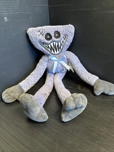 64) Poppy Playtime - Grey Huggy Wuggy 14" Plush Toy Rare 2022 EUC Plush - Picture 1 of 8