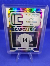 PAUL KONERKO - 2022 LEAF In The Game Used CAPTAINS RELIC MEM CRYSTAL 6/9