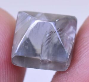 Loose CVD 6.70 Ct Fancy Light Gray VS1 Clarity Certfied Faceted Diamond