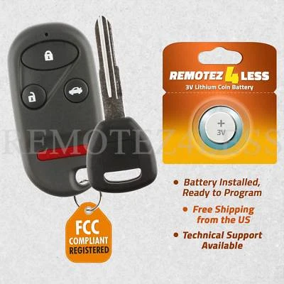 Keyless Entry Remote for 1997 1998 1999 Acura CL Fob Car Key - Изображение 1 из 4
