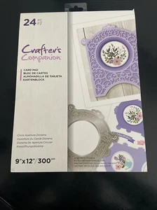 Gemini Crafters Companion   9x12 Card Pad. New - Picture 1 of 9