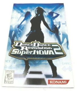 Manual Original SOLO ~ Dance Dance Revolution Super Nova 2 ~ Playstation 2 - Imagen 1 de 2