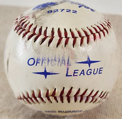 USED Macgregor 92722 Official League Baseball Cork And Rubber Core 9 In 5 Oz - Image 1 of 4