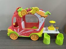 Shopkins Shoppies Smoothie Juice Truck Vehicle Ride w/ Exclusiv Figures Complete