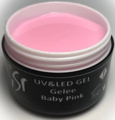 ISR NAIL CARE ISR UV/LED Stable Building Gel Jelly Baby Pink Thick Viscosity Thixotrope Gel 5ml