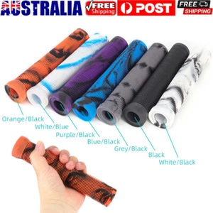 Rubber Handlebar Grips for BMX MTB Road Mountain Bike Scooter Bicycle Handle Bar - Picture 1 of 19