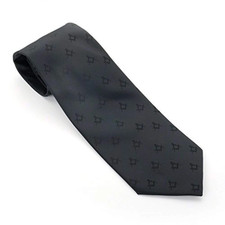 Freemasons Black Polyester Masonic Tie