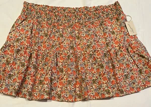 Universal Faden Damen Blumenmuster Rock Übergröße 3X Neu mit Etikett - Bild 1 von 4