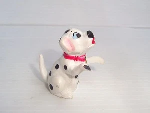 Figurine 101 dalmatiens dalmatians Disney JIM 60's chiot le beau collier rouge - Picture 1 of 2