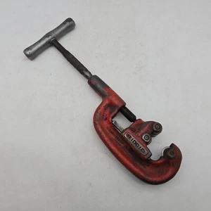 Ridgid No. 202 Heavy Duty Pipe Cutter Wide Roll 1/8" - 2" 2A - Picture 1 of 23