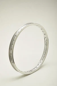 CERCHIO IN ALLUMINIO BORDO H PER MOTO D'EPOCA FINO ANNI 70 WM1 1,60X17 32 FORI - Foto 1 di 3