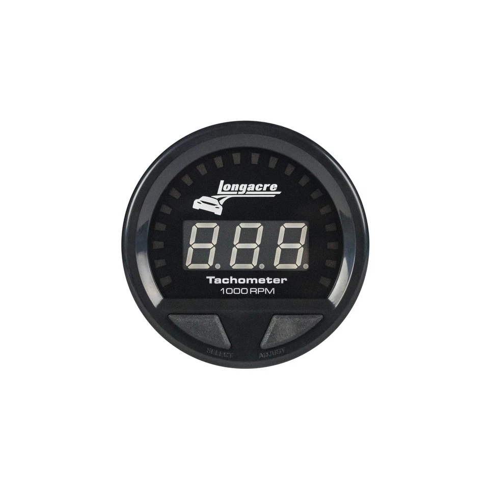 LONGACRE #52-46863 Waterproof LED Tach 2-5/8in - Image 1 of 1