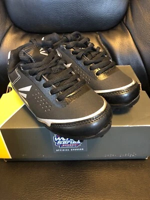 EASTON SPEED ELITE YOUTH B24800 NEGRO/PLATEADO Talla Juvenil 10 EE. UU. Orig. $24,99 Foto 1 de 4