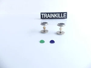 ROCO 2 ESSIEUX NON BANDAGES POUR LOCOMOTIVE TYPE 7201 / 15000 / 22201 - Picture 1 of 2