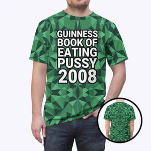 Guinness Book Of Eating Pussy 2008 All-Over Print T-Shirt - Bild 1 von 3