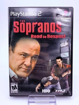 The Sopranos: Road to Respect (Playstation 2, 2006) Complete /w Manual - Image 1 of 4