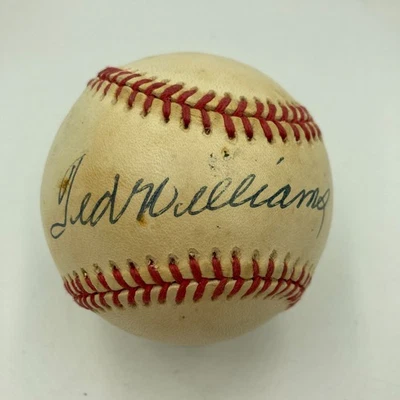 Ted Williams Signed Official American League Baseball JSA COA - Image 1 of 4