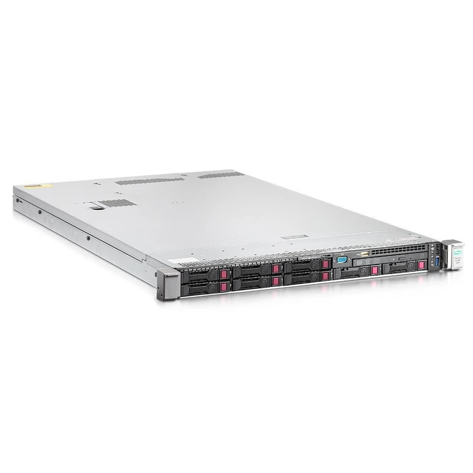 HP ProLiant DL360 Gen9 Server 19" 2x Xeon 6-Core E5-2620 v3 64GB 8x 600GB HDD - Bild 1 von 1