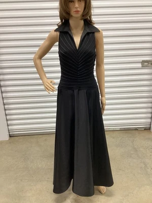 Vestido Tadashi Cuello Negro Formal Talla 6 Foto 1 de 4