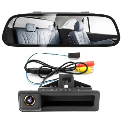 5'' monitor + AHD fisheye lens reversing camera,  for BMW 3 Series and 5 Series - Image 1 of 4