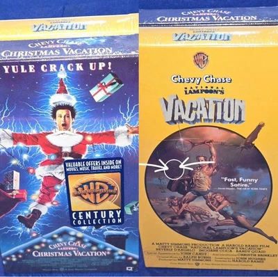 CHRISTMAS VACATION & VACATION VHS LOT BRAND NEW & SEALED BOTH 90'S EDITIONS  - Image 1 of 4