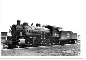 25EE119 RP WESTERN PACIFIC RAILROAD 2-8-0 LOCO #60 - Picture 1 of 1