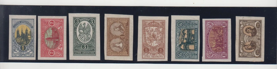 LITHUANIA.1921 WAPPEN.MI 34-41 B - Image 1 of 1